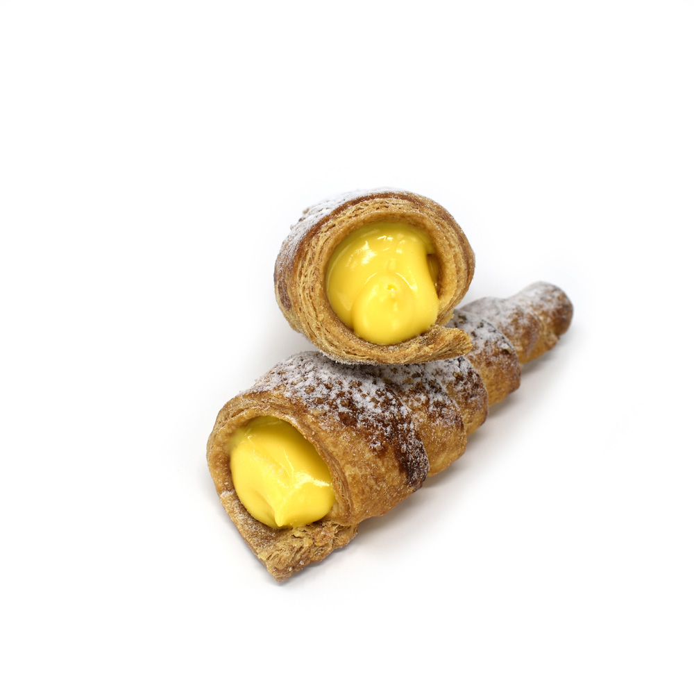 Cannoli alla crema pasticcera senza glutine